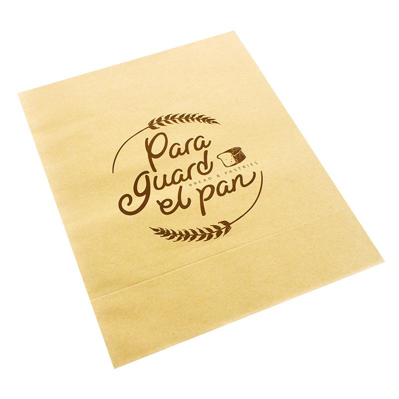 kraft brown paper bags flat-packed style(1)