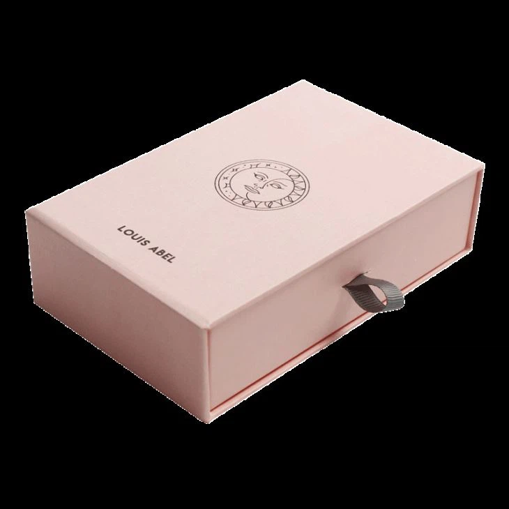 Personalised Packaging Boxes Pink Drawer Box